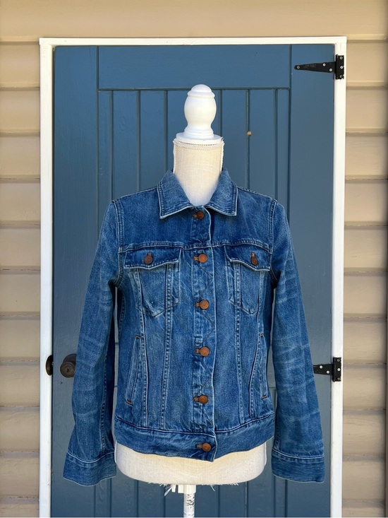 Madewell Jackets & Blazers - Madewell Trucker Denim Jacket Medium Wash, Women’s Size Large